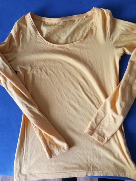 Žlté tricko, basics,m