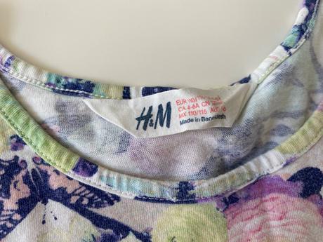 2 x h&m šaty, h&m,110