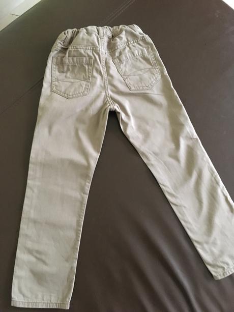 Bavlnené nohavice, h&m,110