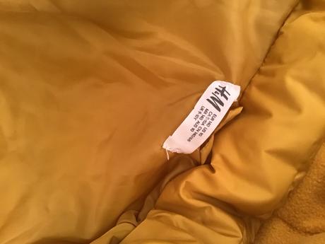 Zimná bunda, h&m,140