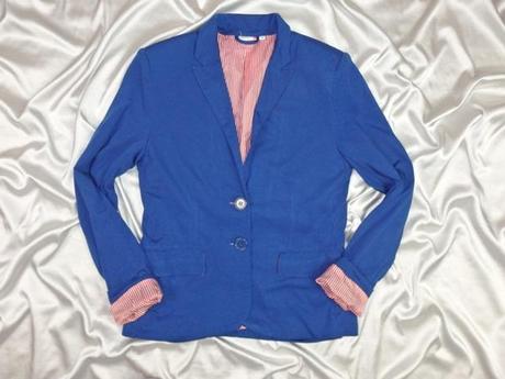 Kvalitný tyrkysový blejzer, 38