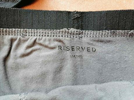 Trenky reserved, veľ. 134/140, reserved,134