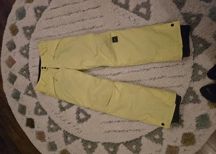 Neon žlté o neill lyziarske nohavice, o'neill,152