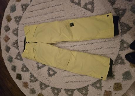 Neon žlté o neill lyziarske nohavice, o'neill,152