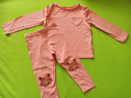 Set leopard, srdiečko na tričku je vrecko, f&f,92