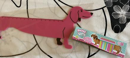 Plastové pravítko - psík, 