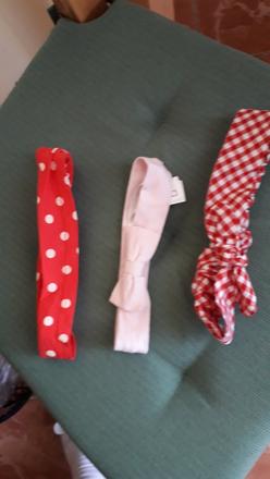 Čelenky látkové - 2 kusy ( ruzova predana),