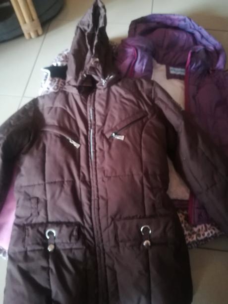 Balík zimných búnd 4 ks už aj s poštou veľ. 122, 122–134