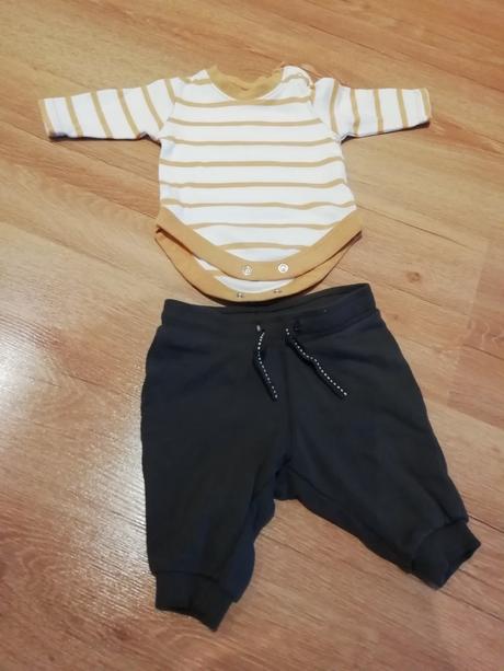 Tepláky h&m + body next, h&m,56