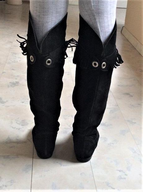 Semišové čižmy 37,5 - 38, 38