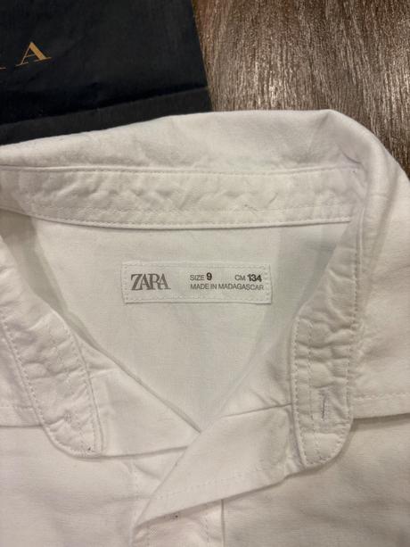 Zara biela kosela velkost 134, zara,134