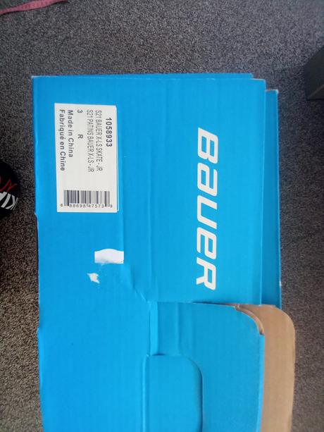 Bauer junior skate sizing 3.0, bauer