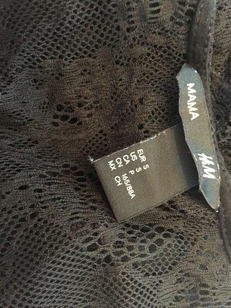 Krásne tehotenské tričko, h&m,xs