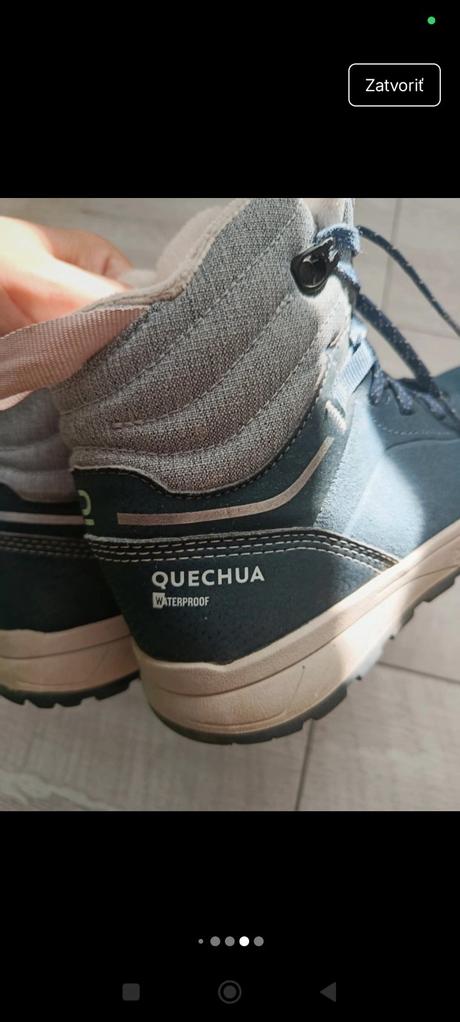 Decatlon 34,5, quechua,34