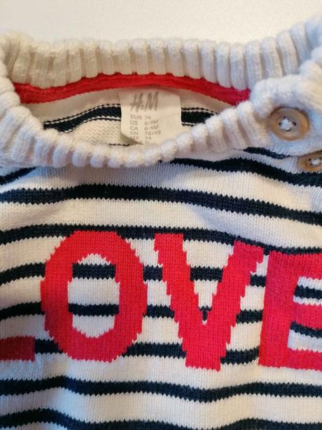 Pulóver veľ. 74 h&m, h&m,74