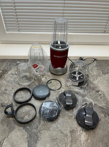 Delimano nutribullet 600w červený, 