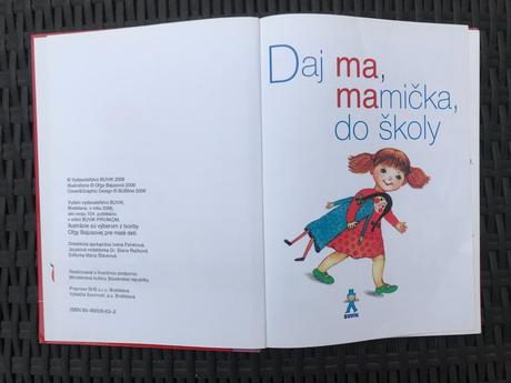 Kniha - daj ma, mamička, do školy,