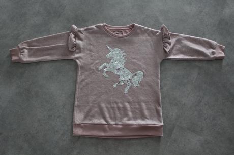 Dievčenská mikina s jednorožcom, f&f,134