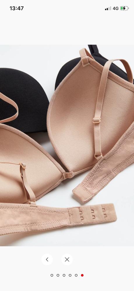Podprsenka bez kostic, h&m,80a