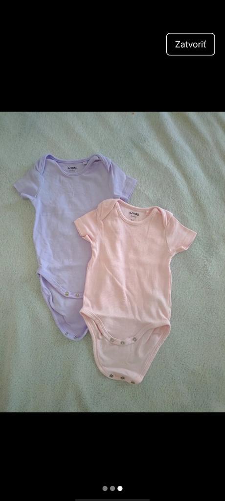 Súprava 3 ks body s krátkym rukávom, sinsay,74