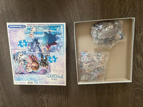 Puzzle frozen,