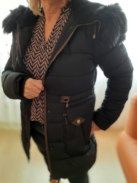 Dámsky zimný kabát bunda, xl