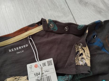 Tričko reserved, reserved,104