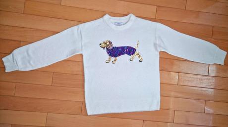 Biely svetrík s filtrami, reserved,158