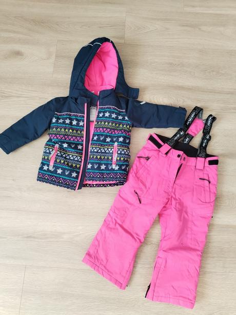 Súprava bunda + oteplovačky, topomini,92