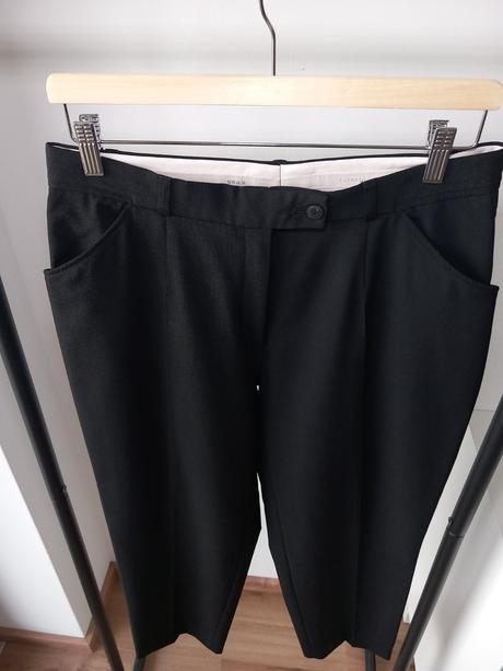 Čierne vlnené nohavice brax, m