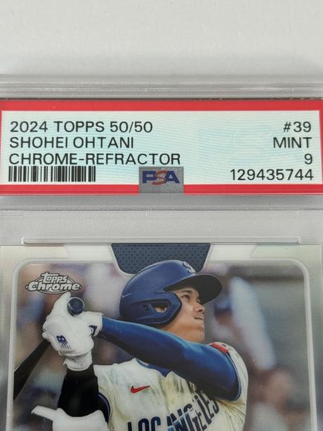 Kartička shohei ohtani psa, 