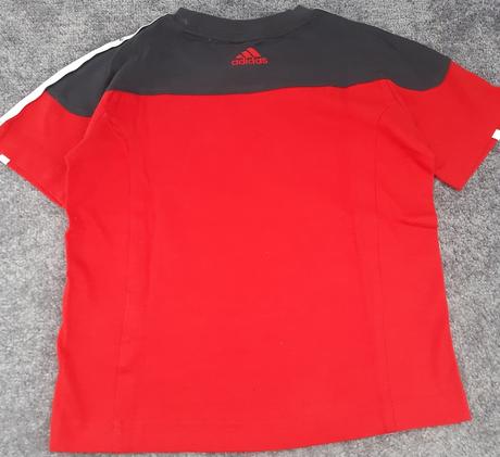 Adidas tričko červeno-čierne chlapčenské, adidas,110