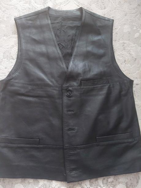 Pánska kozena vesta, l