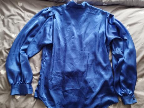 Kráľovský modrá blúzka s/m, m