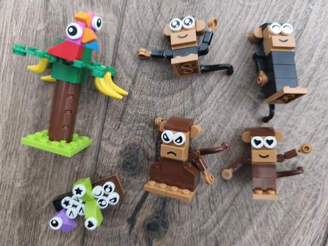 Kreatívna zábava s opicami,