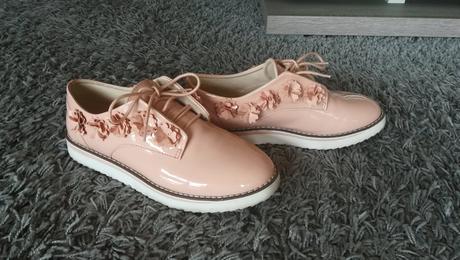 Topánky lakované, zara,37