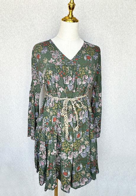 Viskózové šaty, s