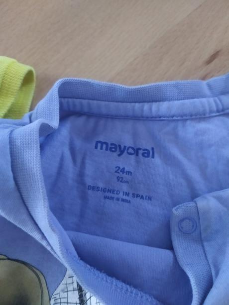 Tričká, mayoral,92