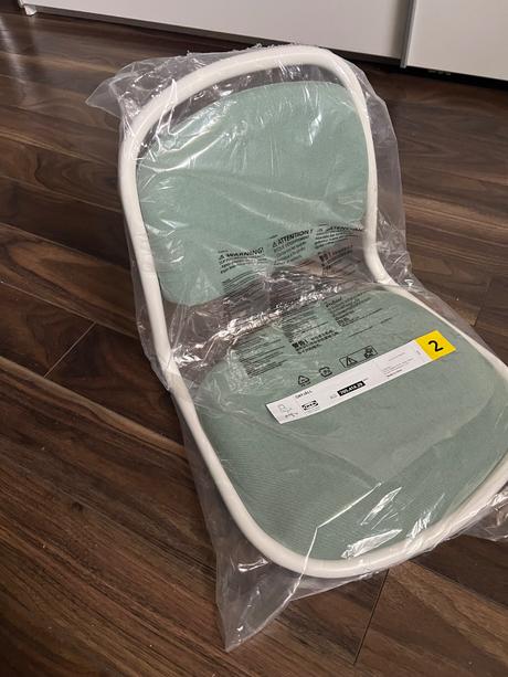Sedák na ikea stoličku, 