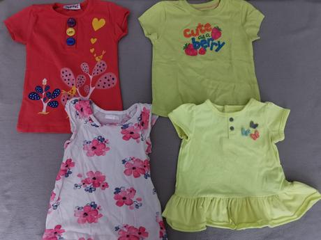 4 x tričko /1338/, carter's,80