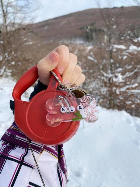 Ručne vyrobené živicové kľúčenky, 