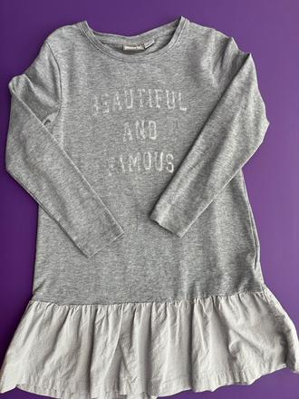 Šaty s volánikom 134/140, pepperts,134