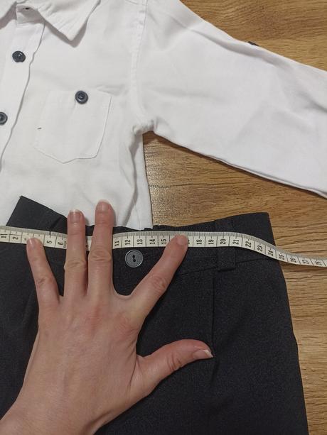 Sviatočný komplet nohavice a košeľa v.98, 98