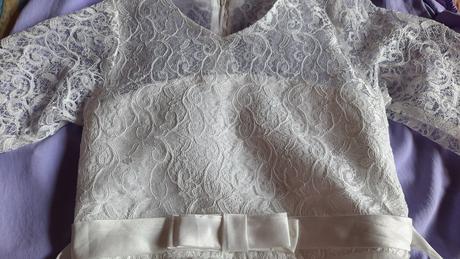 Šaty na 1.sväté prijímanie s spodničkou s obručou, 146