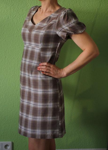 Flanelové šaty h&m, h&m,36