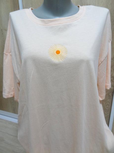 Dámske oranžové tričko, reserved,xl