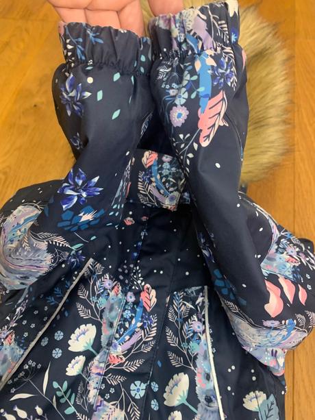 Reima muhvi predĺžená zimná bunda, parka 116/122, reima,116