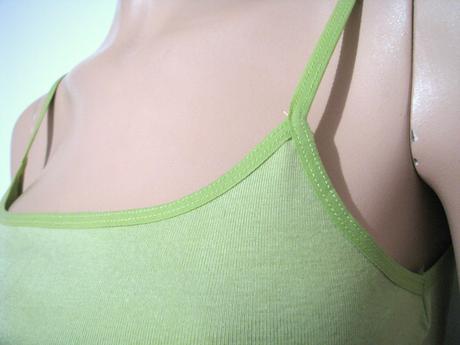 Zelené bavlnené tielko, l