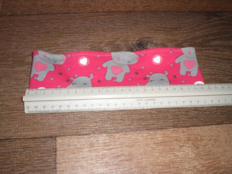 Hrošíková čelenka z úpletu obvod 56-58 cm, 56 / 62