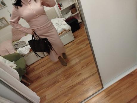 Ružové teplákové saty, xl